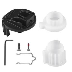 lot 4328 image: 116653 Shower Handle Adapter Kit, Compatible with Moen Posi-Temp Single Handle Tub & Shower Faucet Valve Cartridge, Shower Handle Replacement Accessory