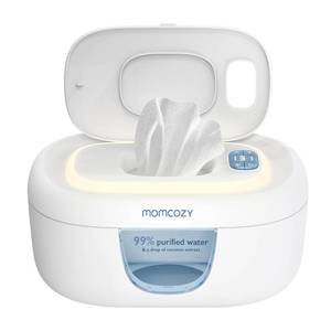 lot 5560 image: Momcozy Baby Wipe Warmer, Innovative Spring Design,Large Capacity Dispenser