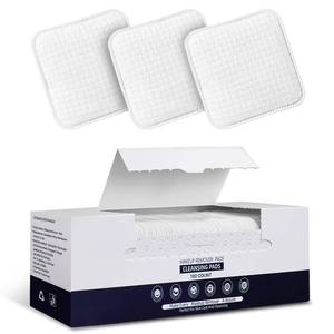 lot 6420 image: Premium Natural Plant Cotton Pads(100 Count),Soft & Lint-Free Upgraded Edge Stitching Design Cotton Rounds for Face,Unique Three-Layer Structure, Ultra-Absorbent Makeup Remover Pads,for All Skin Types