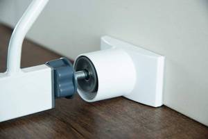 lot 6433 image: Wall Nanny Extender -4 Inch Baby Gate Extension Guard (Made in USA) Extends Pressure Mounted Gates - Protects Walls, Stabilizes Gate, for Child, Pet Gate & Dog Gate, Protector Works on Stairs, 4 Pack