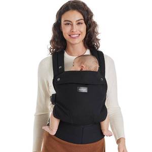 lot 7257 image: Momcozy PureHug Baby Carrier - Ergonomic, Cozy and Lightweight for 7-45 lbs
