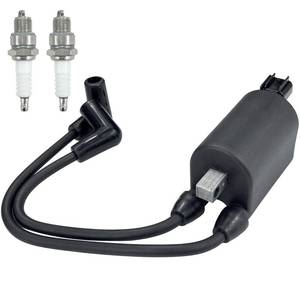 lot 7262 image: Ignition Coil & 2pcs Spark Plugs kit for EZGO Golf Cart MCI 2003-2008 & Up