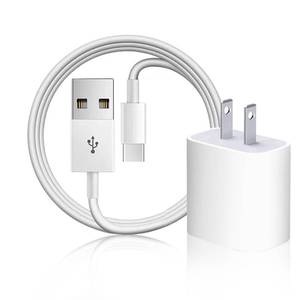 lot 8276 image: 5V 2A USB A to USB C Wall Charger for AirPods 4 th, AirPods Pro 2 3, iPhone 17 16 15 Pro,Samsung Galaxy Tab A7 A8 A9 A10.1 Tablet S10,S9,S8,S7,S5e, A14 A15 A16 A54 A03S A04e A53 A23 A34 Charging Cord