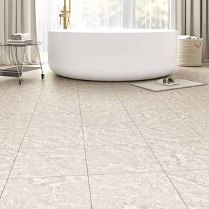 lot 8306 image: 20 Pack Cover 20 Sq.Ft Peel and Stick Floor Tiles, 12 x 12 Self Adhesive Vinyl Flooring Easy DIY Installation for Kitchen, Living Room, Laundry, RV, Beige Stone