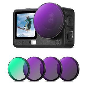 lot 8339 image: K&F CONCEPT Snap On CPL ND Filter Kit Compatible with DJI Osmo Action 6