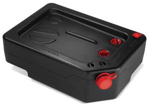 lot 11688 image: PAK Premium 10 Quart Oil Drain Pan, Easy Pour Design, Made in USA