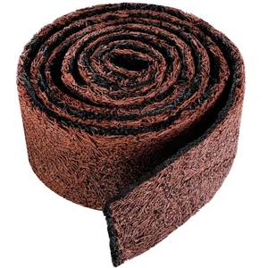 lot 11697 image: Adnee 140 x 5.5 Double Sided Rubber Mulch Roll,2 Colors in 1 Recycled Rubber Mulch Walkway,Permanent Garden Edging Barrier Mat for Landscaping,Plants,Vegetables and Flowers