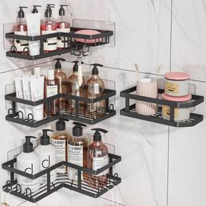 lot 12207 image: Youvip Shower Caddy Corner No Drilling-Adhesive, Shower Shelves-Rustproof