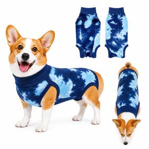 lot 12220 image: TORJOY Dog Recovery Suit After Surgery, Zipper Onesie for Spay & Neuter, Soft Cotton E-Collar Alternative, Anti-Licking Body Suit for Small Medium Large Dogs Male & Female