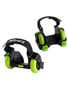 lot 12225 image: New-Bounce Heel Wheel Skates - Jet Wheelies for Shoes - Adjustable Roller Heel Skates for Kids - One Size Fits Most