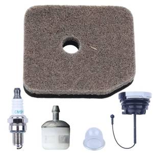 lot 12271 image: Hyceker Air Filter Tune-Up Kit Fit Stihl HS81 HS81R HS82 HS86 HS87 HS81RC HS86R HS81T HS81TC HS86T Hedge Trimmer Maintenance Kit Spark Plug Primer Bulb Fuel Filter Parts 4237 120 1800