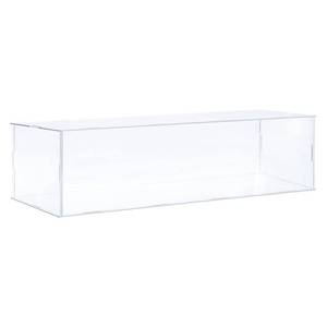 lot 12287 image: MECCANIXITY Acrylic Display Case Plastic Box Clear Assemble Dustproof Showcase 16x6.3x4.1 Inch for Collectibles Items