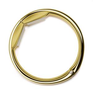 lot 12292 image: Bathway Purse Hook for Table - Upgraded Snap-On Closure Design Bag Hanger - Heavy Duty Handbag Holder Holds 33 lbs - Portable Desk Hook for Purses, Bags, Backpacks in Restaurant, Office, Car (Gold)