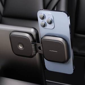 lot 12303 image: Marnana Phone Mount for Tesla Model 3 Model Y, Strong Magnetic Designed for MagSafe Car Mount Phone Holder for Tesla Screen Monitor, Invisible Foldaway Tesla Accessories for iPhone 12131415 Series