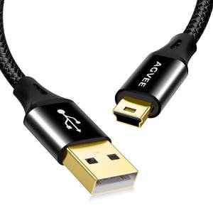 lot 12346 image: AGVEE 3.3ft Mini USB Cable, Durable USB-A to Mini-B Data and Charger