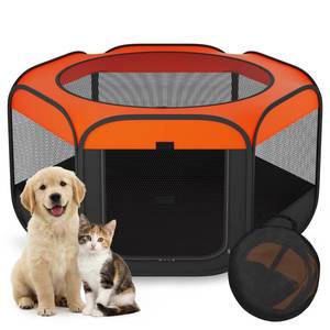 lot 14172 image: Puppy Cat Playpen Indoor Portable Foldable Dog Pop Up Tent Pet Kennel
