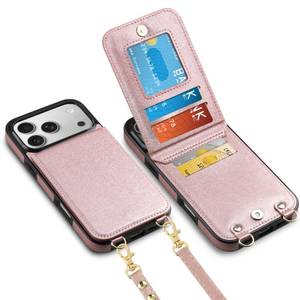 lot 14222 image: Vofolen for iPhone 17 Pro Wallet Case with Card Holder RFID Blocking