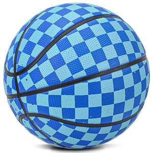 lot 14229 image: PQKEFO Kids Youth Basketball Size 5 (27.5) Indoor Outdoor Basketball Premium Rubber for Boys Girls Play on Backyard, Park, Beach & Waterproof for Pool Games