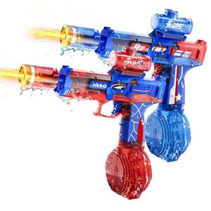 lot 19754 image: Electric Water Gun for Adults & Kids, Automatic Electric Squirt Gun with Long Range, Powerful LED Light Water Gun Pistol Blaster Soaker, Water Guns for Summer Outdoor Beach Swimming Pool(BR)