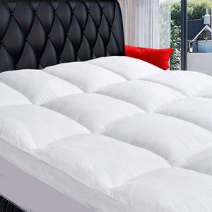 lot 19779 image: COONP Full Mattress Topper, Cotton Extra Thick Pillow Top Mattress Pad