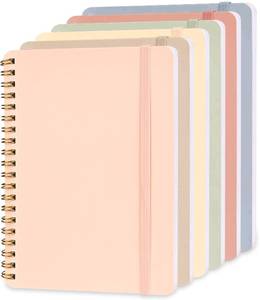 lot 20199 image: EHME EHME EHME 6 PCS Small Spiral Notebook 5x7, Cute Aesthetic Spiral Journal Note book for Women & Men, Spiral Bound Journals for Work School Note Taking Business, Journals for Writing 50 Sheets