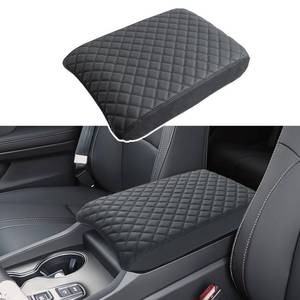 lot 20224 image: PIMCAR Center Console Cover for 2023-2025 2026 Honda Pilot, 2024 2025 2026 Honda RidgelinePassport Customized Armrest Cover Leather Interior Accessories