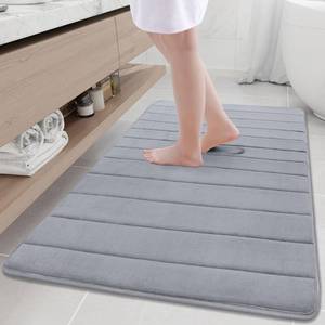lot 1356 image: Buganda Memory Foam Bath Mat 47 x 32, Ultra Soft Absorbent Bathroom Rugs