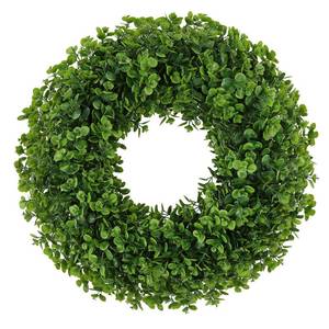 lot 1393 image: UftArtlines 24in Front Door Wreaths, Artificial Summer Greenery Weath Round