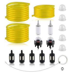 lot 2164 image: Carbhub 6 Feet 3 Sizes Fuel line Primer Bulb Fuel Filter Kit for Zama Poulan Craftman Stihl Husqvarn Weedeater String Trimmer Chainsaw Blower