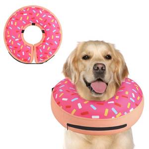 lot 2183 image: Supet Inflatable Dog Cone Collar Alternative After Surgery, Dog Neck Donut Collar Recovery E Collar for Neuter, Soft Pet Cone for Small Medium Large Dogs