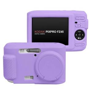 lot 2232 image: Easy Hood Camera Case with Lens Cover for Kodak PIXPRO FZ45 Camera,Purple