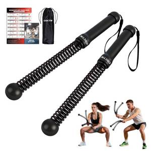 lot 2254 image: COCTN Cordless Battle Rope for Home Gym, Heavy Duty Portable with Poster