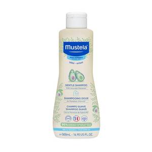 lot 2285 image: Mustela Gentle Shampoo with Natural Avocado Perseose - Formulated for Babiesft and Childrenfts Delicate Hair, Sensitive Skin, and Scalps - Newborn Safe - Various Sizes - 1 or 2-Pack