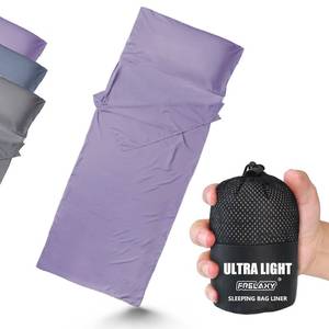 lot 2286 image: Frelaxy Ultralight Sleeping Bag Liner, Compact Travel Sheet, 3 Sizes