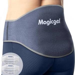lot 2341 image: Magic Gel Ice Pack for Back Reusable - 2X Lower Back Ice Pack - Soft Compress for Hot or Cold Therapy - Soft Pad for Lower Lumbar, Sciatica, Tailbone Support