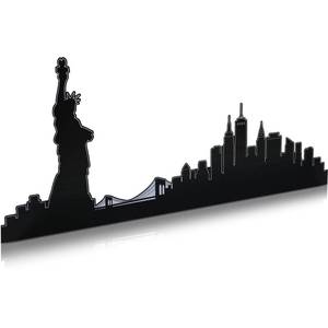 lot 2351 image: Chunful 5.2 Ft New York City Skyline Cardboard Stand Up Cutout Life Size Patriotic New York City Themed Party Decor Backdrop Photo Props Statue of Liberty Standup for Patriot Day Veterans Labor Day