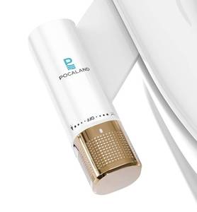 lot 3244 image: Ultra-Slim Bidet Attachment, PosteriorandFeminine Wash-(Retractable Dual Nozzles), Non-Electric Bidet Attachment for Toilet Seat, Adjustable Fresh Cold Water Pressure, Stainless Steel Inlet (White)