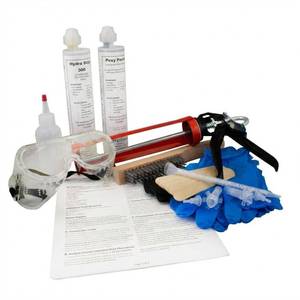 lot 3252 image: Water Pipe and Foundation Leak Repair Kit, Expanding Waterproof Sealant Foam for Pipe Penetrations Up to 1in Diameter, Basement Waterproofing and Concrete Wall Waterline Leak Sealer, No-Drill DIY Solution