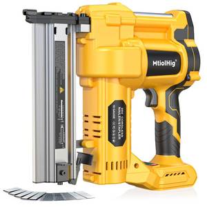 lot 3254 image: Cordless 2in Brad Nailer Compatible with Dewalt 20V Battery (No Battery), 2-in-1 Electric Nail GunStaple Gun, 18 Gauge Nail Gun Battery Powered with 1000 Nails for Wood Carpentry, 7.2LB