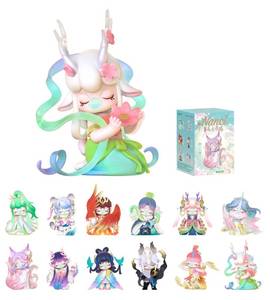 lot 4406 image: ROBOTIME Blind Box 1PC Surprise Action Figure Collectible Kawaii Figures Random Art Toys Hot Cute Figure Dolls Creative Gifts (Oriental Mythological Creatures)