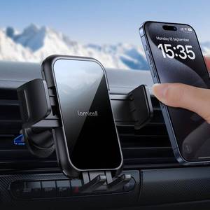 lot 4421 image: Lamicall 2026 Wider Clamp and Metal Hook Car Phone Holder Vent Accessories
