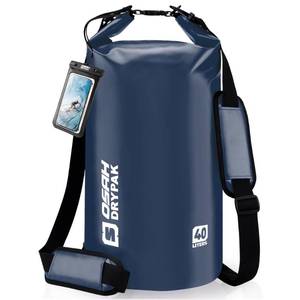 lot 4479 image: Waterproof Dry Bag, 5L10L20L30L40L Roll Top Lightweight Storage Backpack with Phone Case for Women and Men, Floating Waterproof Sack for Travel, Swimming, Kayaking, Paddle Board, Camping and Beach