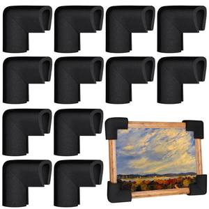 lot 5601 image: Frienda 12 Pcs Foam Corner Protectors for Moving TV, Picture Packing Boxes