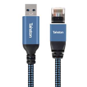 lot 6000 image: Tainston USB to Ethernet Cable, 20Ft USB3.0 A to RJ45 Cable,USB3.0 A to Gigabit Ethernet Cable Compatible Laptop, PC, Switch, Router, Modem and More