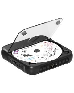 lot 6015 image: ENVYCLOUD CD Player Portable with Dual Stereo Speakers, Rechargeable Portable CD Player with Bluetooth for Home with Headphones, Support CDAUXUSB,Black
