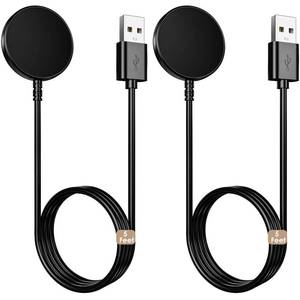 lot 6018 image: 2 Pack 5FT for Samsung Galaxy Watch Charger Compatible with Watch 9Ultra 2