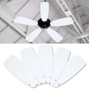 lot 6025 image: Kittmip 5 Pack Replacement Fan Blades for 42in52in Ceiling Fan Waterproof Blades Replacement for Broken Substitution Replacing Summer(White)