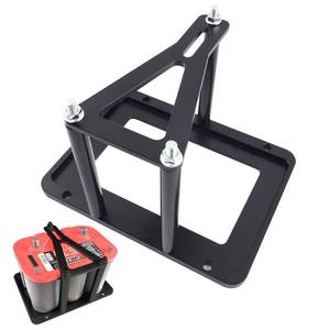 lot 6030 image: RiAiCiING Universal Battery Tray Hold Down for Optima Red Yellow Blue Top
