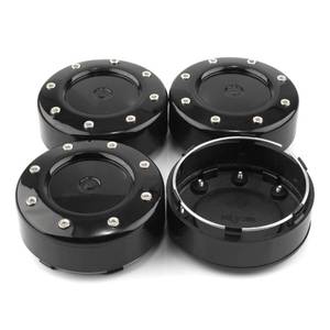 lot 6037 image: GTownWorks 4pcs 3.62in Wheel Center Caps for Mayhem Wheels Center Hubcaps Black Center Cover Replacement(Outer Diameter 3.62inClip Diameter 3.35in)
