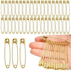 lot 6072 image: HAPYSHOOP 150PCS Large Safety Pins Gold Safety Pins, 2.25inch56mm Metal Clothes Pin for Art Crafting,Sewing,Jewelry Making